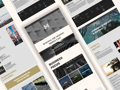 MASCO Website Redesign design graphic design ui ux web design