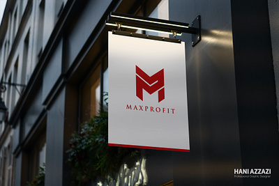 Max Profit Street Banner brand identity branding design illustration logo