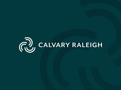 Calvary Raleigh brand identity branding calvary church design graphic design local logo north carolina type typography