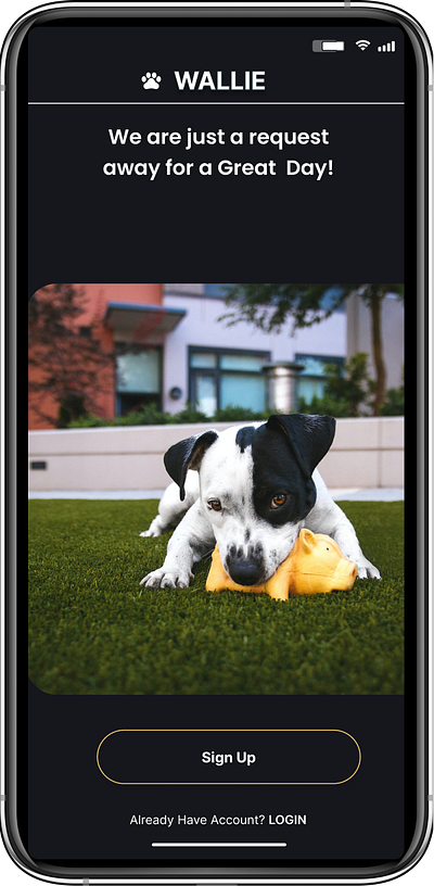 Wallie Dog Walking Application