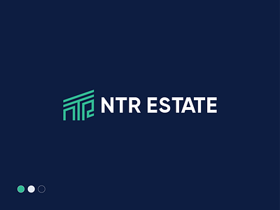 NTR ESTATE LOGO | REAL ESTATE AGENCY LOGO abedin joy brand guidelines brand strategy branding construction logo home logo house logo logo logo design minimal logo property logo real estate real estate agency real estate agent real estate branding real estate identity real estate logo style guide typography visual identity