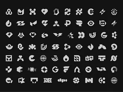 Sparks & Marks 2021 2021 brand brand identity brand identity design branding design icon logo logo collection logo concepts logo marks logo series logofolio logos marks monogram sparks visual identities