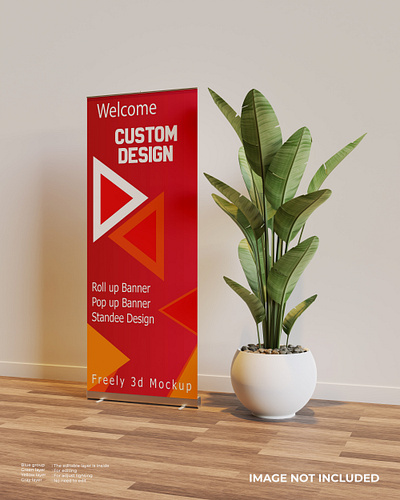 Roll Up Banner Design, Pop Up Banner, Standee 3d animation art banner branding character clean design flat graphic design icon illustration logo mobile motion graphics rollup typography ui ux vector