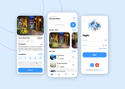 booking app android app booking design hotel ios mobile travel ui ux