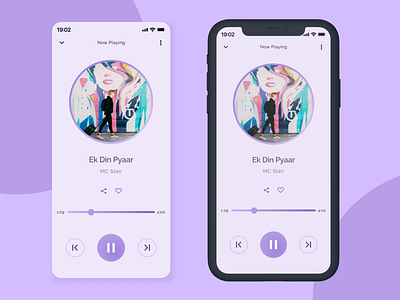 Music Player 2021end 2022start app app design appdesign branding dashboard design design ui dribbbleshot illustration logo mobileappdesign musicplayer newbeginnings ui uidesign uitrends uiux uxconcept