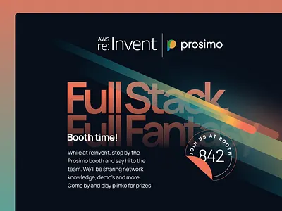 Prosimo @ re:Invent brand branding graphic design