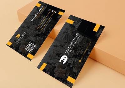 Modern Business Card Design branding business card business card design clean card design minimalist card modern card simple card
