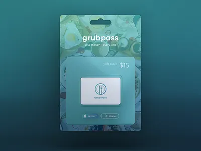 Gift Card Design branding design graphic design