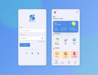 Internet Providing 3D App Design 3d animation app banking dashboard education figma finance home illustration internet logo mobile product design sign in sign up ui ui and ux ux xd
