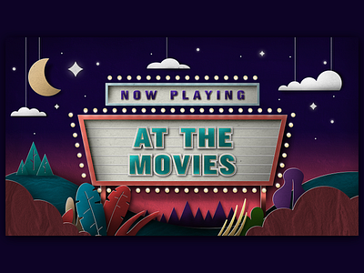 At the Movies at the movies layered movies paper series sermon