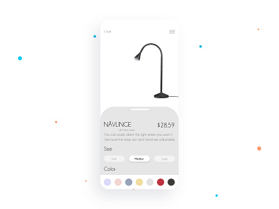 Customize Product app dailyui design ui ux web