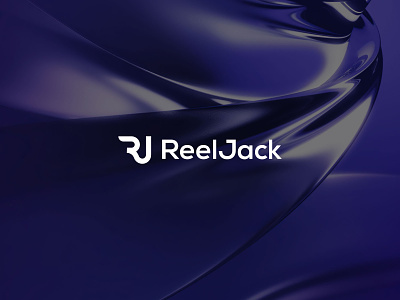 ReelJack logo branding custom logo design fish fish company logo icon identity illustration jeck logo logo mark logodesign minimal modern reel
