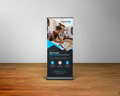 Roll Up Banner banner branding design graphic design photoshop popup banner print pullup banner rollup rollup banner signage stand banner vector