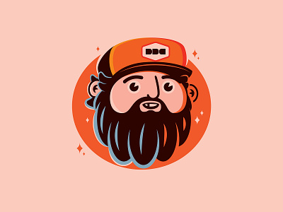 Draplin Buddy aaron draplin branding buddy ddc designer designer buddies illustration illustrator the creative pain vector