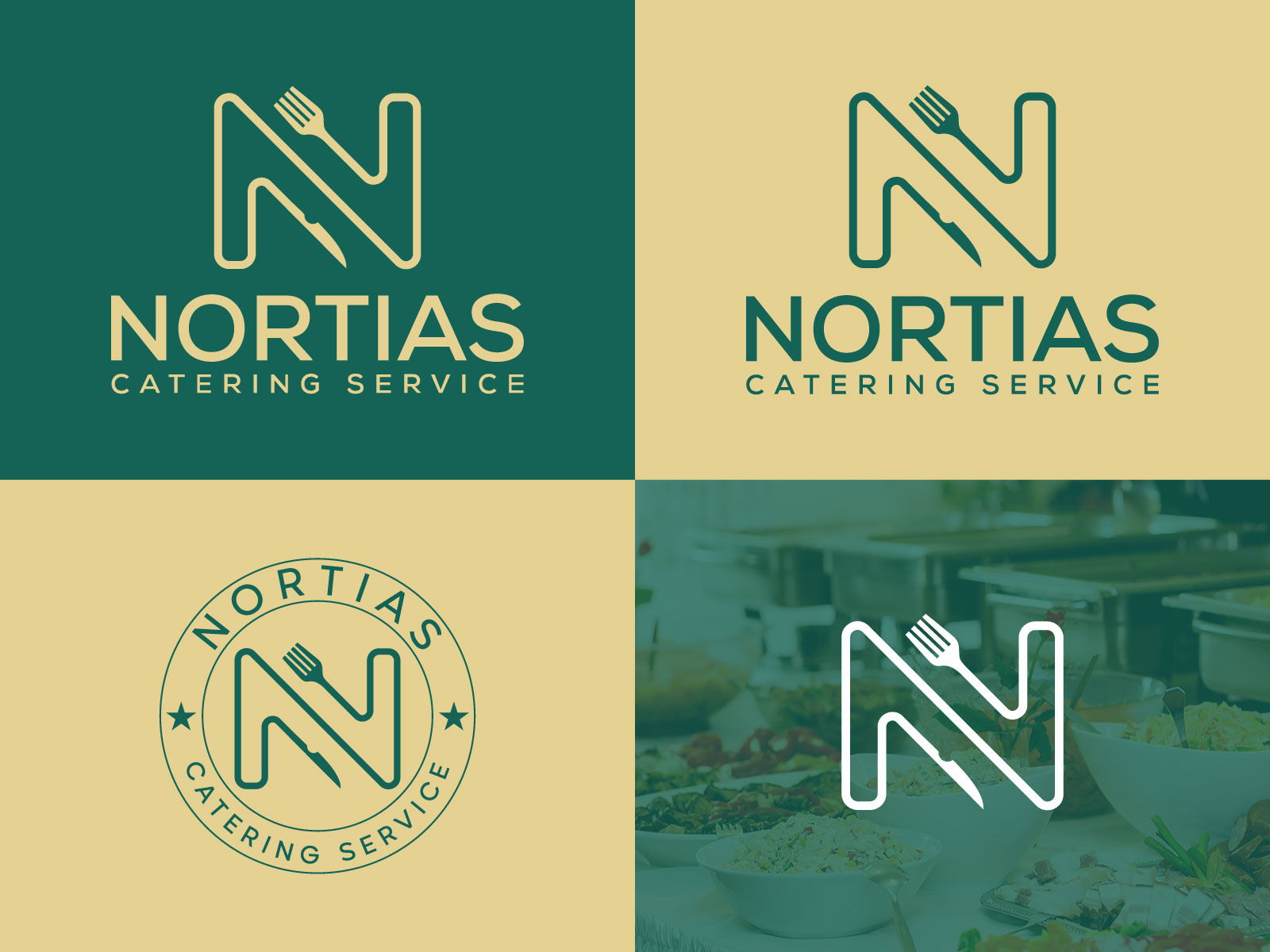 Catering Logo Design Template Word