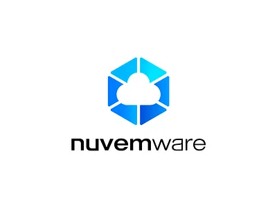 NUVEMWARE branding graphic design logo