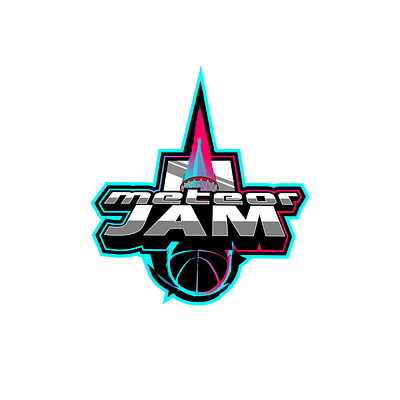 METEOR JAM branding graphic design logo