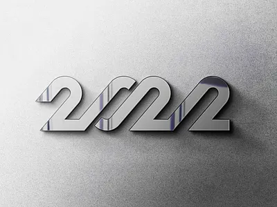 Happy New Year :) 2022 branding concept design graphicdesign logo new year unique