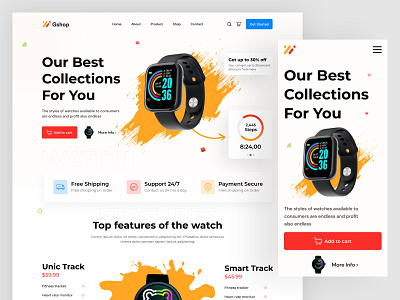 Best Gadget Gifts Website cpdesign creativepeoples device e wallet ecommerce ecommerce website electronics device eshop gadget gear landing page online shop smart watch smart watch website smart world tablet trending wearable web design web ui