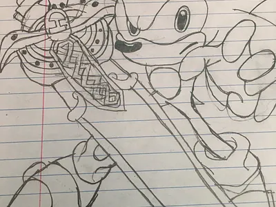 Sonic & The Black Knight - Sonic the Hedgehog sonic sonicandtheblackknight sonicthehedgehog traditional2d