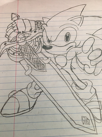 Sonic & The Black Knight - Sonic the Hedgehog sonic sonicandtheblackknight sonicthehedgehog traditional2d