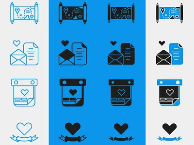 Romance basic black design flat icon icons illustration love romance romantic ui valentine vector