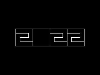 2022 2022 graphic design logo