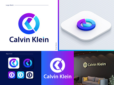 Modern | CK | Calvin Klein | Logo Branding Redesign. 3d brand identity design branding branding identity calvin klein ck design graphic design illustration letter logo logo design logo redesign luxury modern ui vector