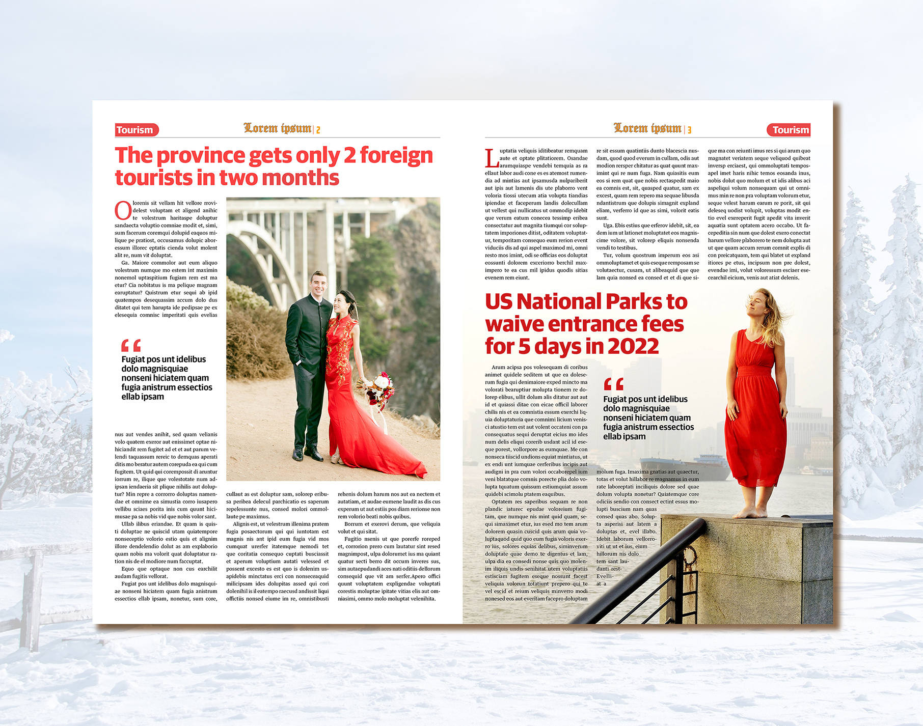 Example of Best Magazine Design Service