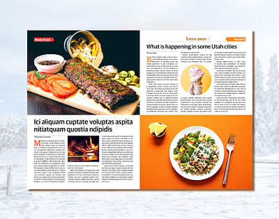 Food Magazine Design adobe indesign best magazine best magazine design cover cover design design editorial editorial design food magazine design food magazines magazine magazine cover magazine design magazine layout design magazines magazines layout design professional magazine