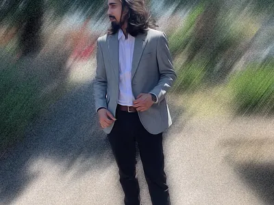 Ma Bruv is the Canvas. adobe photoshop graphic design oil painting photo edit photo enhance photo manipulation photo retouch