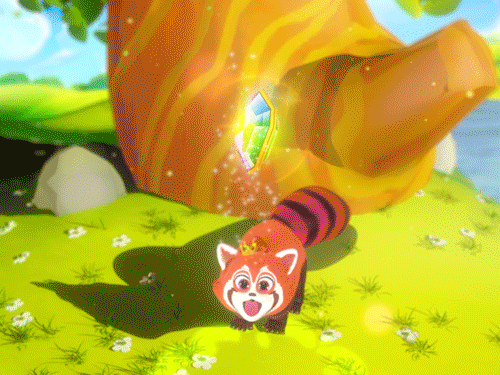 Bunch Boom Animals_GIF 04 3d animals animation artwork c4d cartoon cinema4d design game gif graphic graphic design illustration korea lessarpanda motion motion design motion graphics nature slot