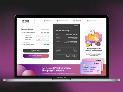 Credit Card Signup UI design illustration light mode minimal payment ui user interface web design