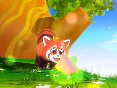 Bunch Boom Animals_Artwork 03 3d animals animation artwork c4d cartoon casino cinema4d design game graphic graphic design illustration korea lessarpanda motion motion design motion graphics nature slot