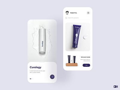 Curology Skin Care App Design branding clean colors cosmetics design dribbble dribbble best shot minimal mobile mobile app product typography ui uidesign uiux uiux design ux uxdesign