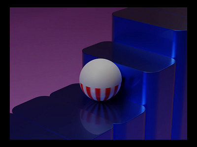 Candyroll 3d animation ball blender blender3d candy cyclesrender design graphic design graphics motion graphics render