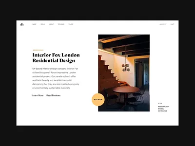 Architecture Website Hero Animation after effects animation app clean design interaction design interactions loading animation minimal motion motion graphics typography ui ux website