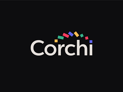 Corchi logo design - video & photo editing app animation app app icon app logo branding colorful design editing filter identity illustration logo logo design mobile photo trend typography vector video video editing