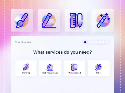 Icon Design for Designer Project Request Form branding creative design graphic design icon iconography icons ui uidesign