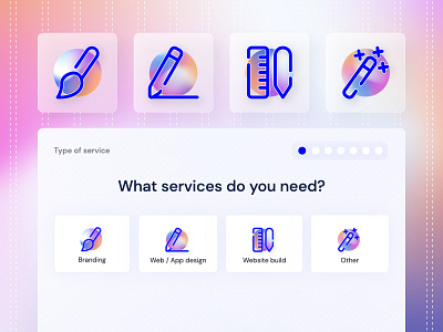 Icon Design for Designer Project Request Form branding creative design graphic design icon iconography icons ui uidesign