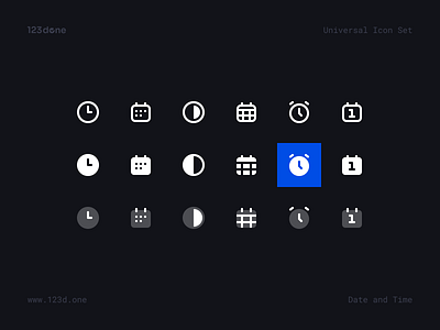 Universal Icon Set | 1986 high-quality vector icons 123done clean figma glyph icon icon design icon pack icon set icon system iconjar iconography icons minimalism symbol ui universal icon set vector icons