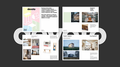 Devoto Brochure branding design graphic design logo product design typography ui ux vector