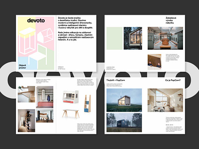 Devoto Brochure branding design graphic design logo product design typography ui ux vector