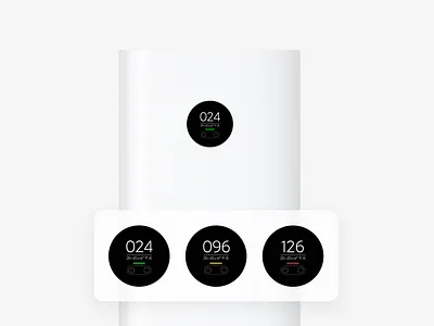 Mijia air purifier 1 hardware screen smarthome ui