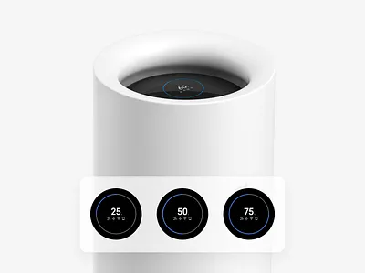 Humidifier screen design screen design smatrhome ui xiaomi