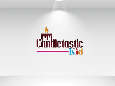 CANDLE LOGO branding candle logo creative logo design fiverr graphic design illustration logo logo design logo maker