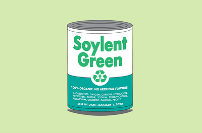 Soylent Green Is People Design adobe illustrator design graphic design illustration logo print design typography vector