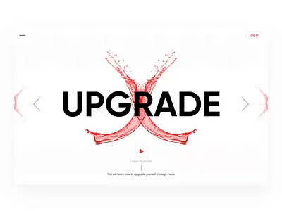 Podcast Web Application branding dashboard design illustration landing logo minimal podcast product design typography ui uidesign uiuxdesign ux