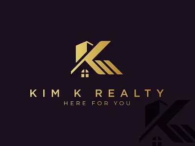 KIM K REALTY construction creative design home homesforsale househunting inspiration interiorstyle justlisted khome klogo lifestyle logo luxury luxyryrealestate minimalist logo professional logo real estate realestatestyle realty unique logo