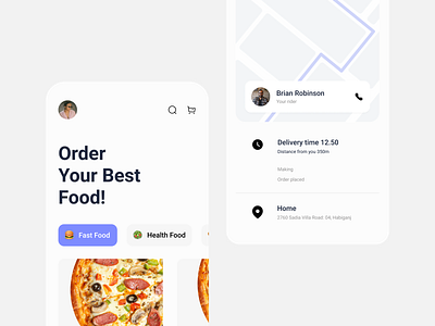 🍕Food Delivery App burger chef delivery drink eat eating app food food app food delivery app food design food order ober order pizza recipe recipe app restuarant snapp snapp food ui